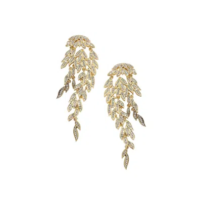Sohi Party Drop Earrings In Silver