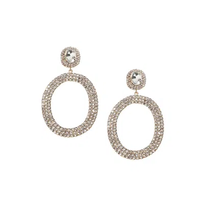 Sohi Party Drop Earrings In Silver