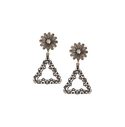 Sohi Party Drop Earrings In Silver