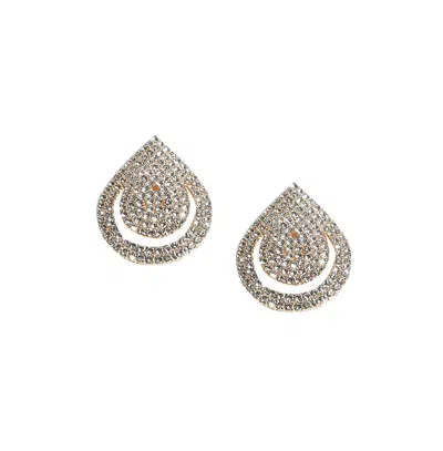 Sohi Party Drop Earrings In Silver