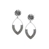 Sohi Party Drop Earrings In Silver