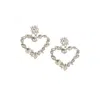 Sohi Party Drop Earrings In Silver