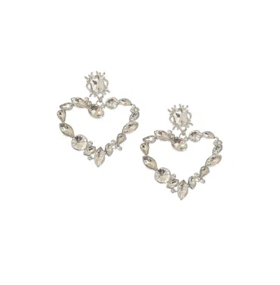 Sohi Party Drop Earrings In Silver