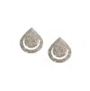 Sohi Party Drop Earrings In Silver