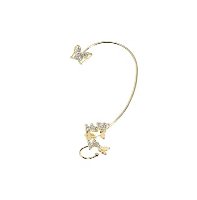 Sohi Party Ear Cuff In Silver