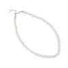 Sohi Party Pearls Choker Necklace In White