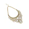 Sohi Party Statement Necklace In Silver