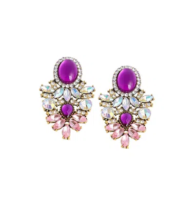 Sohi Party Stone Drop Earrings