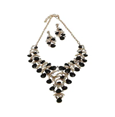 Sohi Party Stone Jewellery Set In Gold