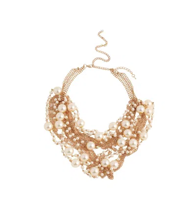 Sohi Pellet-cluster Statement Necklace