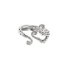 Sohi Squid Arms Bracelet In Silver