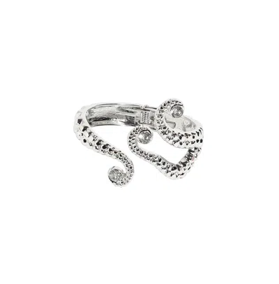 Sohi Squid Arms Bracelet In Silver