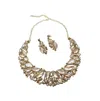 Sohi Stones Crystal Necklace Set