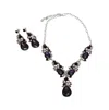 Sohi Stones Statement Necklace Set