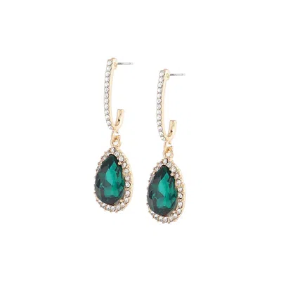 Sohi Teardrop-stone Drop Earrings
