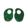Sohi Women's Abstract Drop Earrings In Green