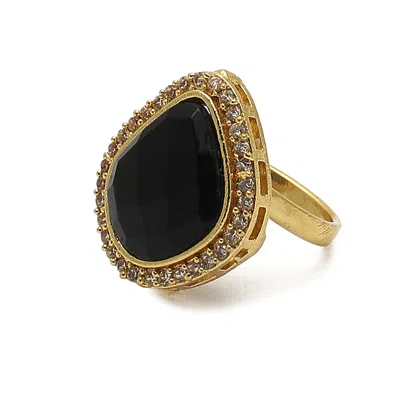 Sohi Women Black Ring