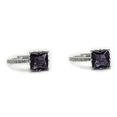 Sohi Women Black Stud Earrings