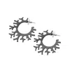 Sohi Women's Branch Hoop Earrings In Gold