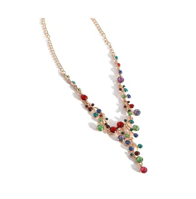 Sohi Women's Branch Statement Necklace In Gold