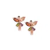Sohi Trendy Lever Back Earrings In Gold