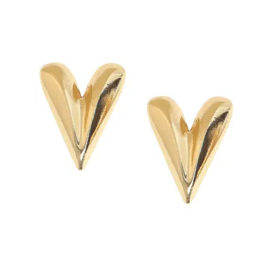 Sohi Women's California Gold Casual Drop Earrings