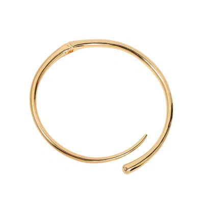 Sohi Women's California Gold The Stroke Torque Necklace