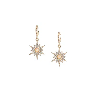 Sohi Women's Celestrial Drop Earrings In Gold