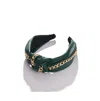 Sohi Women's Chainlink Hair Band In Green