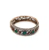Sohi Women's Ethnic Bangle Bracelet In Green