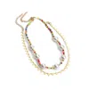 Sohi Women's Everyday Multi-layer Necklace In Gold