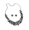 Sohi Women's Flora Jewellery Set In Black