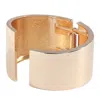 Sohi Women's Gold Minimal Statement Bracelet