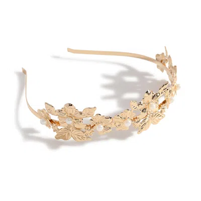 Sohi Women's Gold Plated Designer Hairband
