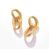 Sohi Gold Plated Designer Drop Earring In Gold