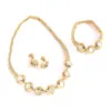 Sohi Women Golden Jewellery Set In Gold