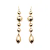Sohi Women's Maxi Drop Earrings In Gold