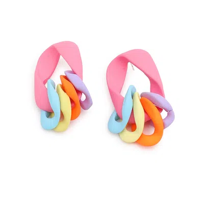 Sohi Women Multicolour Drop Earrings