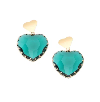 Sohi Women's Oceanic Drop Earrings