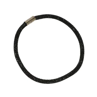 Sohi Women's Onyx Black The Jingle Collar Necklace