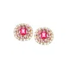 Sohi Women Pink Stud Earrings