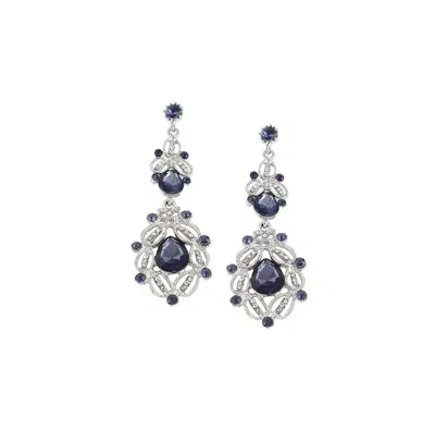 Sohi Women's Regal Drop Earrings In Metallic