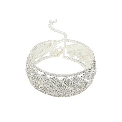 Sohi Women Silver Coloured Bracelet