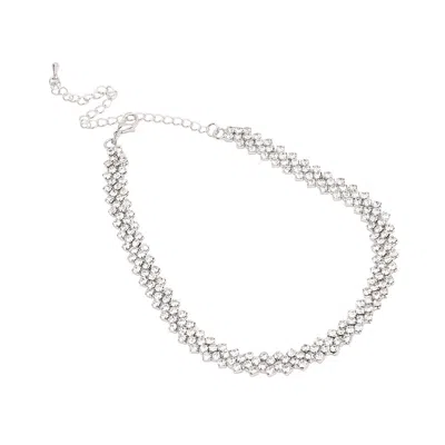 Sohi Women Silver Coloured Necklace