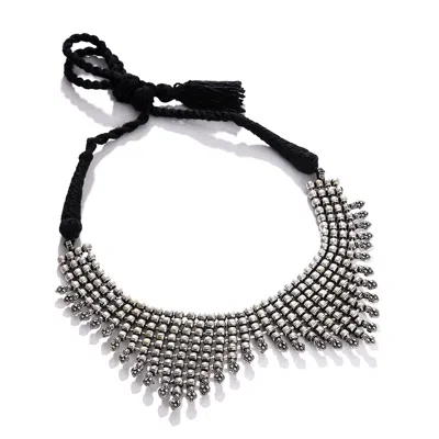 Sohi Women Silver Coloured Necklace