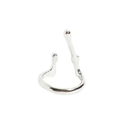 Sohi Women Silver Coloured Ring