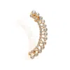 Sohi Women Silver Coloured Stud Earrings In Silver