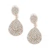 Sohi Women Silver Coloured Stud Earrings In Silver