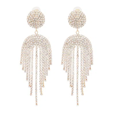 Sohi Women Silver Coloured Stud Earrings