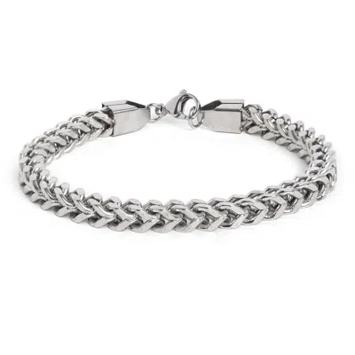 Sohi Women's Silver Link Chain Bracelet